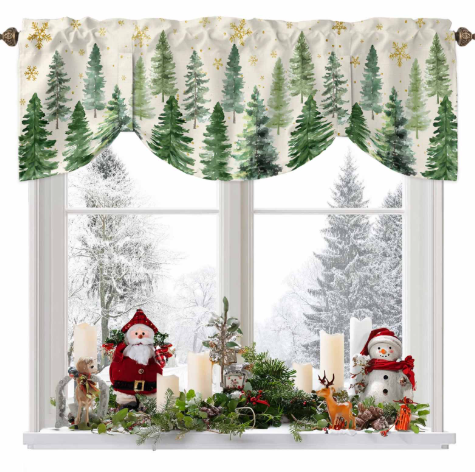 Christmas valances