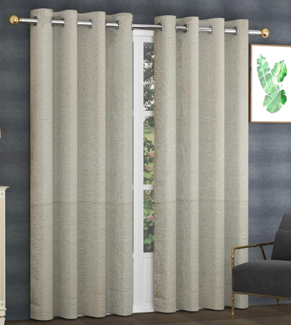 Light Beige premium opaque curtains