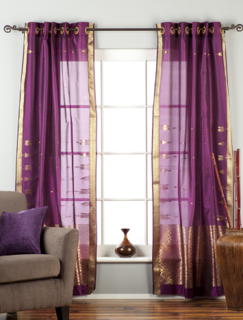 Traditional premium sheer curtains
