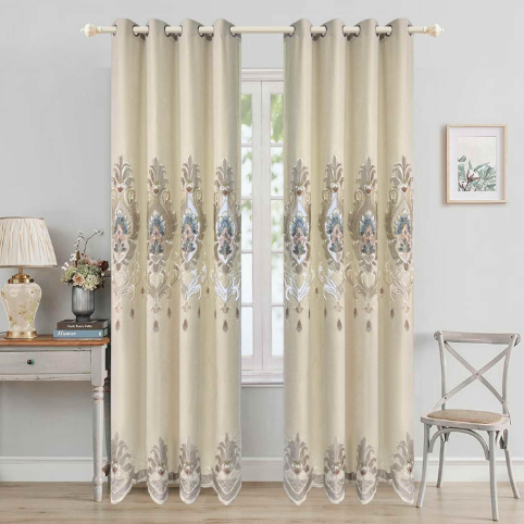 European budget opaque curtains