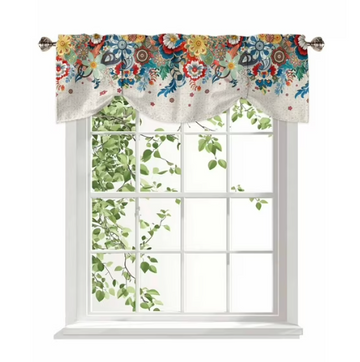 Floral valances