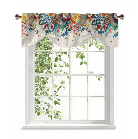 Floral valances