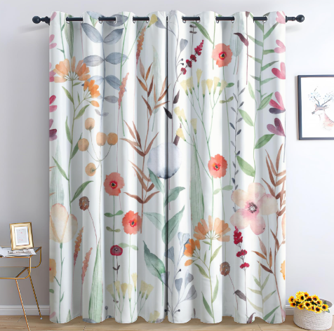 Pastel budget opaque curtains