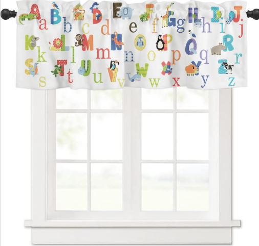 Aphabets valances
