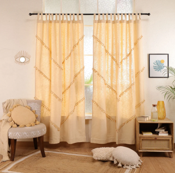 Sandal premium sheer curtains